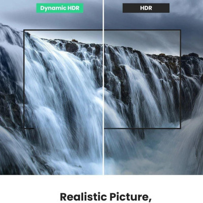 Ugreen UG80402HD140TK 1.5M HDMI 2.1 8K 60Hz 4K 120hz màu đen Cáp Ultra HD Cao Cấp - HÀNG CHÍNH HÃNG