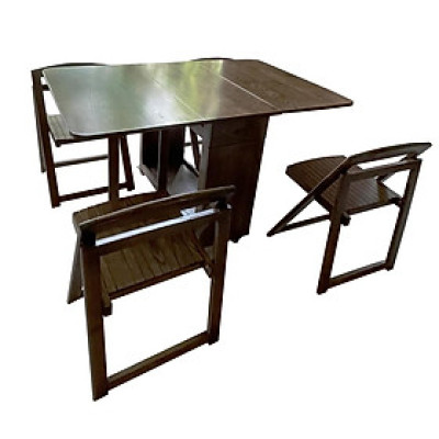 Bộ Bàn Ăn Xếp Gọn Cao Cấp Bình Long-002