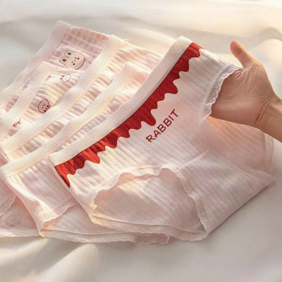 SET 5 QUẦN LÓT RABBIT DỄ THƯƠNG TỪ 40-60KG DÀNH CHO NỮ