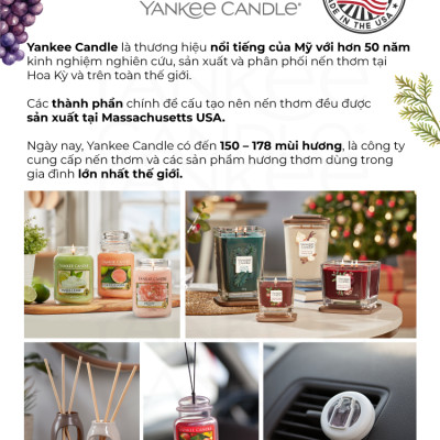 Sáp thơm xe Yankee Candle - Black Coconut