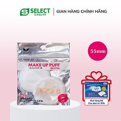 Bông Tán Phấn Phủ S Select Pro Use 55mm Nhật Bản