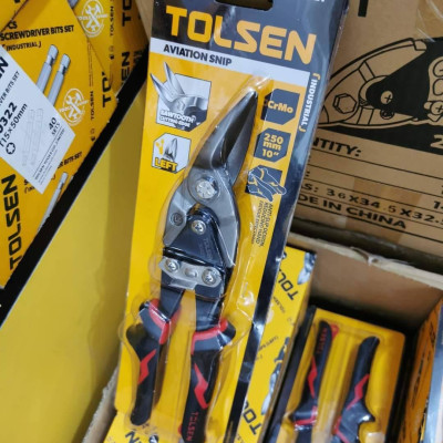 KÉO CẮT TÔN TRÁI (CÔNG NGHIỆP) 10"/250MM TOLSEN 30021 - HÀNG CHÍNH HÃNG