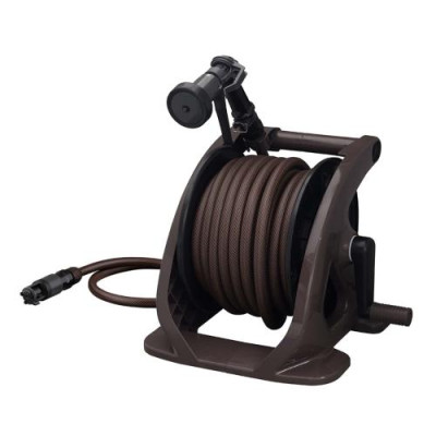 Bộ cuộn ống tưới cây 30m Tough Brown Takagi R330TBR Hàng chính hãng