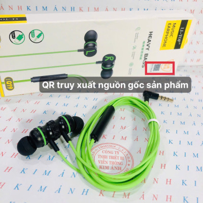 Tai nghe chơi Game Lip-Top Q19 check QR tra chính hãng, có Micro và nút chỉnh âm lượng, Hàng chính hãng bảo hành 12 tháng