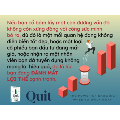 Sách - Quit Từ Bỏ Buông Đúng Lúc Bỏ Đúng Việc - First News