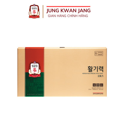 Nước Hồng Sâm Hàn Quốc Cao Cấp KGC Jung Kwan Jang Vital Tonic Hwal Gi Ruk (20ml x 30 Ống)