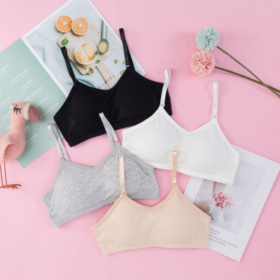 Áo Lót Nữ Cotton Tăm Mút Liền Cài Sau 2 Móc 6934 – Áo Lá Học Sinh Không Gọng, Êm Ái Thoáng Mát