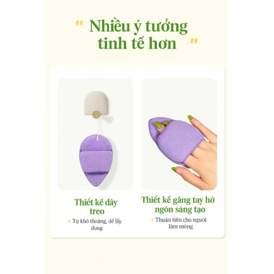 Combo 3 Bông Mút Rửa Mặt, Mút Bọt Biển Làm Sạch Mặt, Dùng Cho Mọi Loại Da Rất Tiện Lợi