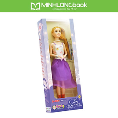 Đồ Chơi Duka: Búp Bê Thời Trang - Tím Duyên Dáng DK81118