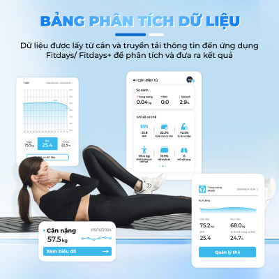 Cân điện tử thông minh, cân sức khỏe cao cấp chính hãng SAILAZA SA-1212