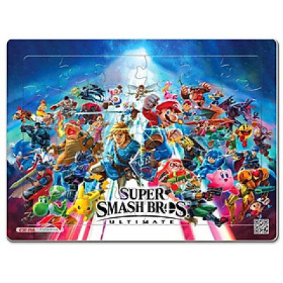 Bộ Xếp Hình A4 Tia Sáng 030-166 - Super Smash Bros Ultimate 2 (30 Mảnh Ghép)