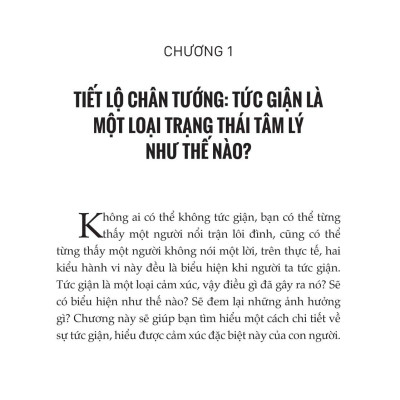 Tâm Lý Học Về Khắc Chế Cơn Giận - Đừng Để Cơn Giận Thay Đổi Con Người Bạn