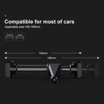 Kẹp Điện Thoại, Máy Tính Bảng Ghế Sau Xe Hơi Chính Hãng Baseus