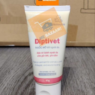 Vemedim Diptivet Kem Bôi Ngoài Da dạng mỡ Tri Viêm Da, Ghẻ Xà Mâu, Nhiễm Trùng Da cho Chó Mèo