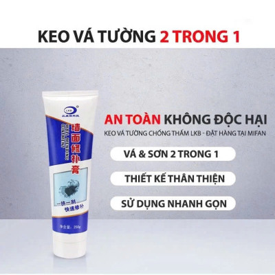 Chống Thấm Hiệu Quả: Bộ 2 Lọ Keo Trám Vá Tường Nứt 250g - Đối Tác Tin Cậy Cho Nhà Bạn