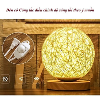 Đèn Bàn Đầu Giường Phòng Ngủ Bàn Đơn Giản- Hiện Đại- Cá Tính Đèn LED Ban Đêm Tiết Kiệm Năng Lượng.