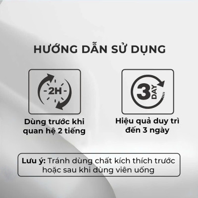 Viên uống phục hồi và tăng cường sức khỏe sinh lý nam giới Powergra (Super Gold Magic) - Vỉ dùng thử 3 viên