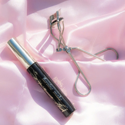 Set Mascara Chuốt Cong Và Dài Mi Mascara Tẩy Trang Mi Kissme Heroine Make (Set 2 cây)