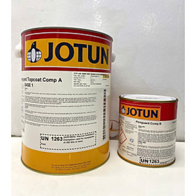 Sơn Epoxy Jotun Penguard Topcoat base 1 màu trắng - White 001 _5L/bộ