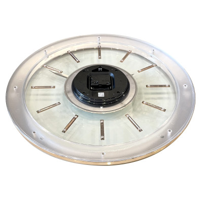 Đồng hồ treo tường Nhật Bản Rhythm CMG749NR13 Kt 51.0 x 4.8cm, 2.31kg Vỏ nhựa, dùng PIN.