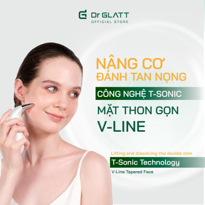 Combo Rạng ngời làn da Dr Glatt Máy rửa mặt, đẩy tinh chất Dua Fit Pro và Máy nâng cơ, trẻ hóa da Lifa 2.0