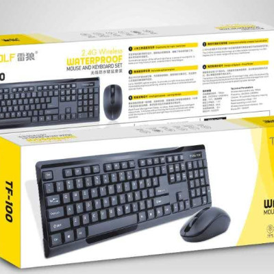 Bộ Phím Chuột T-Wolf TF100 – Hàng Chính Hãng