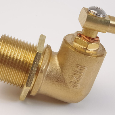 Van cơ đồng, phao Inox ren ngoài 21mm Eurolife EL-PC21