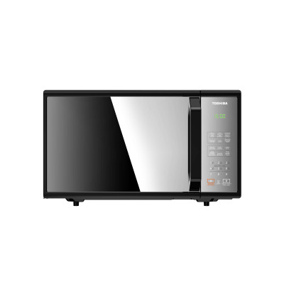 Lò vi sóng mặt gương Toshiba 25 lít MM-EM25PE(BM) - Công suất 800W - 11 mức công suất, Thực đơn tự động - Hàng chính hãng - Bảo hành 12 tháng chính hãng, chất lượng Nhật Bản