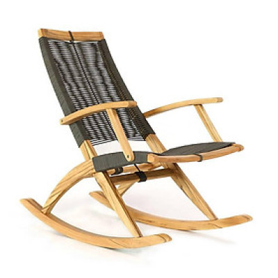 Ghế thư giãn Lisa Rocking đan dây rope