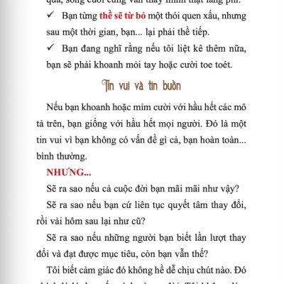 Sách - Thay Thói Quen Đổi Cuộc Đời