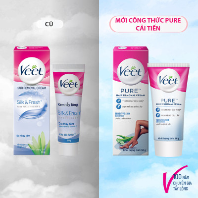 Kem Tẩy Lông Veet Pure Sensitive 50g