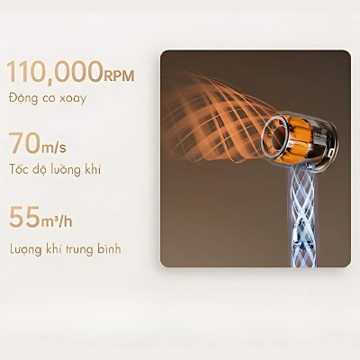 Máy sấy tóc Kachi MK404 – Nhỏ gọn, thời trang, sấy tóc nhanh chóng - Hàng chính hãng