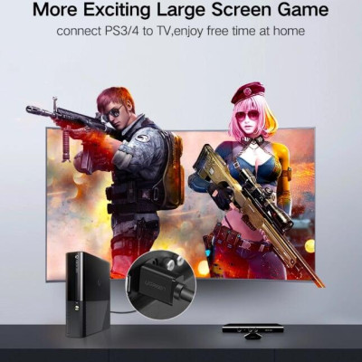 Ugreen UG10179HD104TK 12M màu Đen Cáp tín hiệu HDMI chuẩn 1.4 hỗ trợ phân giải 4K * 2K - HÀNG CHÍNH HÃNG