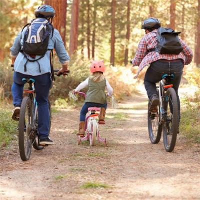 Đèn xe đạp thể thao dododios siêu sáng có còi pin sạc usb led T6 chống nước