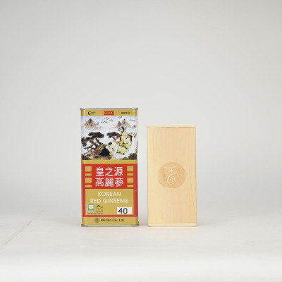 Hồng sâm củ khô 37.5g Hg Bio - quà tặng sang trọng chất lượng