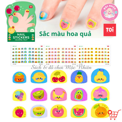 Đồ chơi Dán Móng Tay và Hình Xăm Nail Stickers and Tatoos Chính hãng TOI - Dành cho bé từ 3 tuổi+