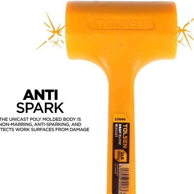 BÚA CAO SU CAO CẤP 2LB TOLSEN 25040 - HÀNG CHÍNH HÃNG