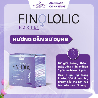 Finololic Forte giúp bổ sung Myo-inositol, vitamin và khoáng chất cần thiết cho phụ nữ thả bầu - Nutramed