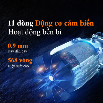 Máy rửa xe áp lực cao ABG yili YLQ4280G-Plus rửa xe cao áp công suất lớn 1800W có đồng hồ đo áp suất, máy rửa xe gia đình, công nghiệp, thiết kế nhỏ gọn - Hàng chính hãng