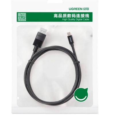 Ugreen UG80663DP117TK 1.5M 8k60hz 4k144hz 2k240hz Màu Đen Cáp chuyển Mini Displayport v2 sang DP Displayport 1.4 - HÀNG CHÍNH HÃNG
