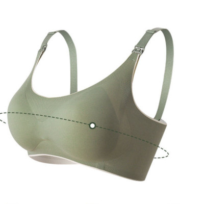 Áo Lót, Áo Ngực Bầu Và Cho Con Bú Chống Chảy Xệ Cao Cấp Azuno AN02 Chất Liệu Su Đúc Thoáng Khí Không Gọng Mặc Hè Cực Mát