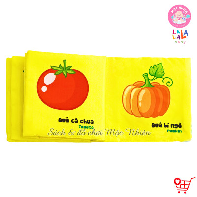 Sách Vải Đa Tương Tác Kích Thích Thị Giác Cho Bé Sơ Sinh My Very First Book - Lalala Baby (Nhiều chủ đề)