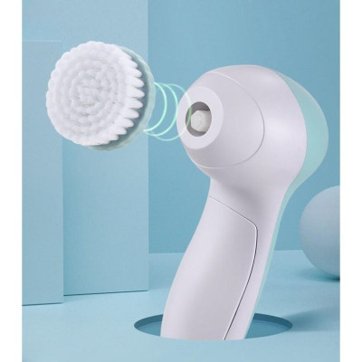 Máy Rửa Mặt Rung 5 Đầu Thay Thế Loại Bỏ Vi Khuẩn, Bụi Bẩn Có Hại (Hàng Nhập Khẩu) B0210