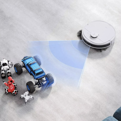 Robot Hút Bụi Lau Nhà Ecovacs T30S Pro Xòe Giẻ, Giảm Rối Tóc Lực Hút 11.000 Pa - Hàng Chính Hãng