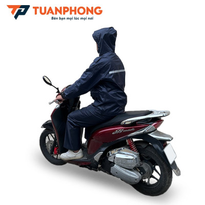 Áo Mưa Bộ 1 Lớp 61B (1/12) Chất Liệu Vải Dù, Chống Thấm Cao Cấp