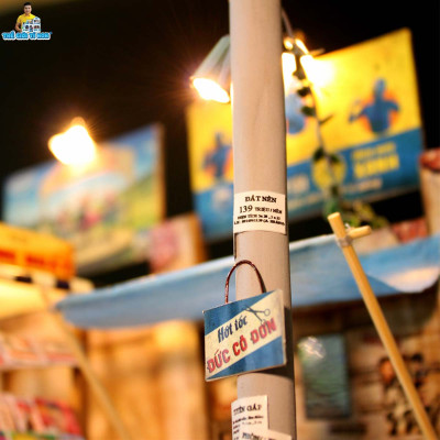 MÔ HÌNH TỰ LẮP RÁP DIY SÀI GÒN XƯA VÀ NAY - SẠP BÁO SÀI GÒN - AD01