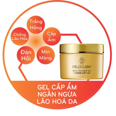 Bộ Sản Phẩm Dưỡng Da Cơ Bản Set Giúp Nâng Cơ Và Trẻ Hóa Da Dr.Ci:Labo Enrich-Lift Skin Care