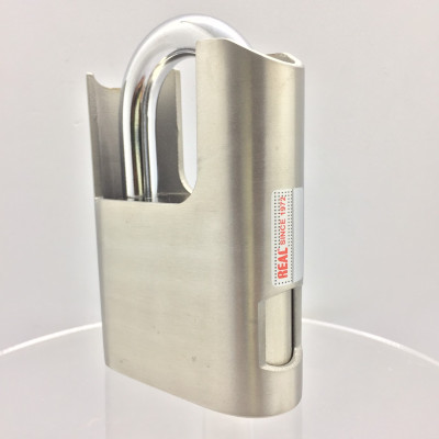 Khóa treo chống cắt kẽm REAL bọc Inox SUS304 SAC60 - 60mm