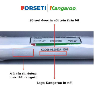 Lõi lọc số 7 Kangaroo Lõi Alkaline Kangaroo - Hàng chính hãng