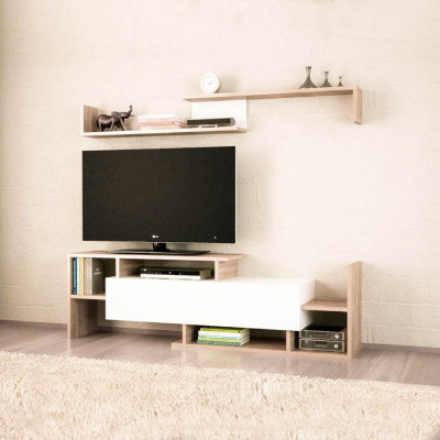 Kệ tivi tiện dụng cho phòng ngủ SMLIFE Tousin